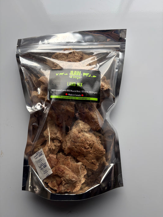 Freeze Dried Lamb Mix
