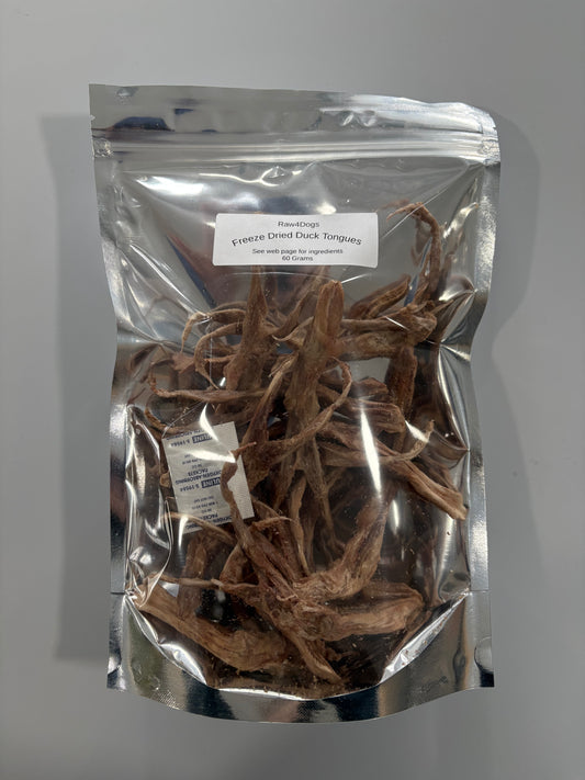Freeze Dried Duck Tongues