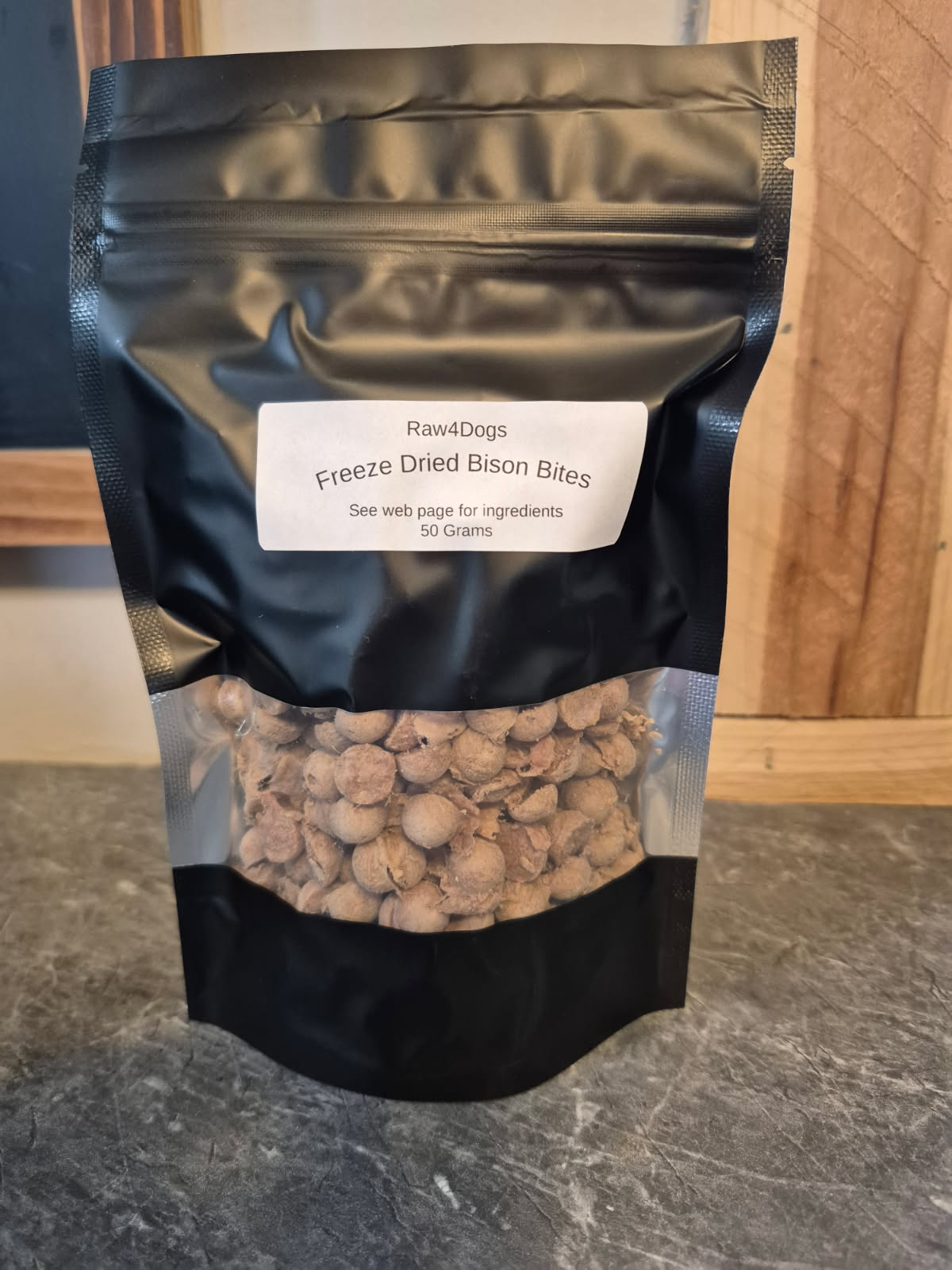 Freeze Dried Bison Bites