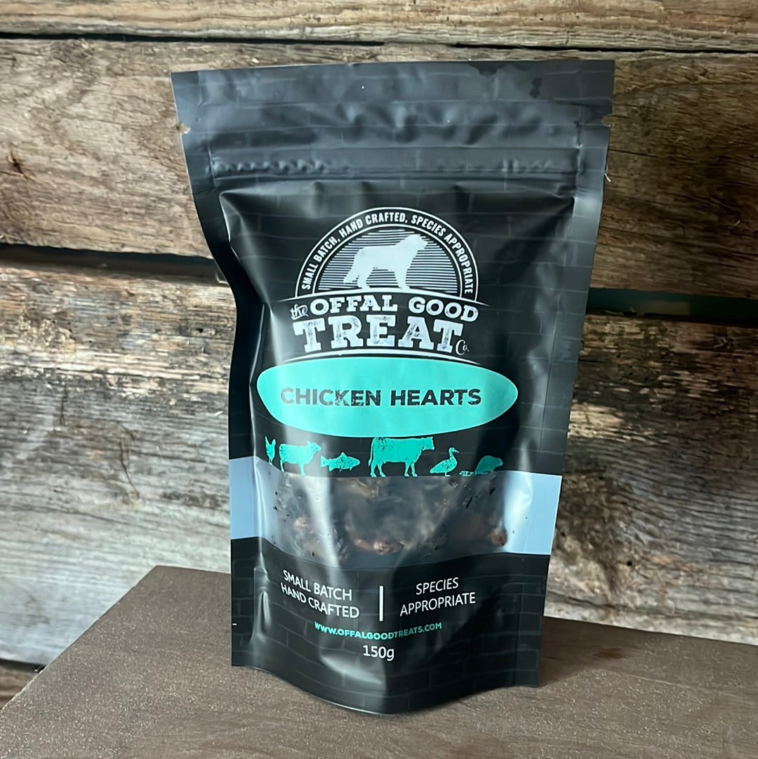 Freeze Dried Chicken Hearts